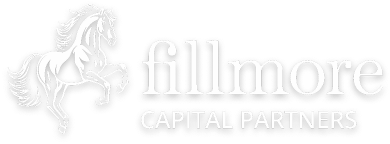 Logo of Fillmore Capital Partners. The logo is an outline of a majestic horse rearing.